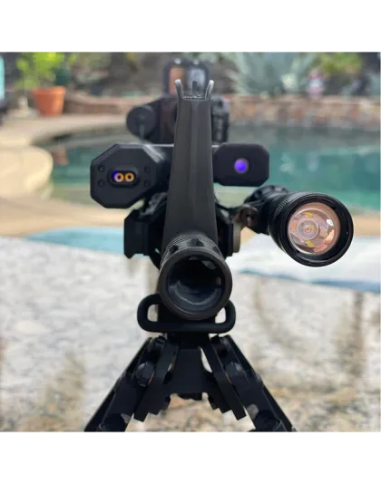 DesignateIR-V™ Three Beam Laser Green Visible / Infrared Laser / VCSEL IR Illuminator / Black ON sale