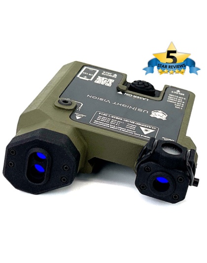 DesignateIR-V™ Three Beam Laser Green Visible / Infrared Laser / VCSEL IR Illuminator / OD Green